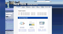 Desktop Screenshot of newyorkdentalsupply.com